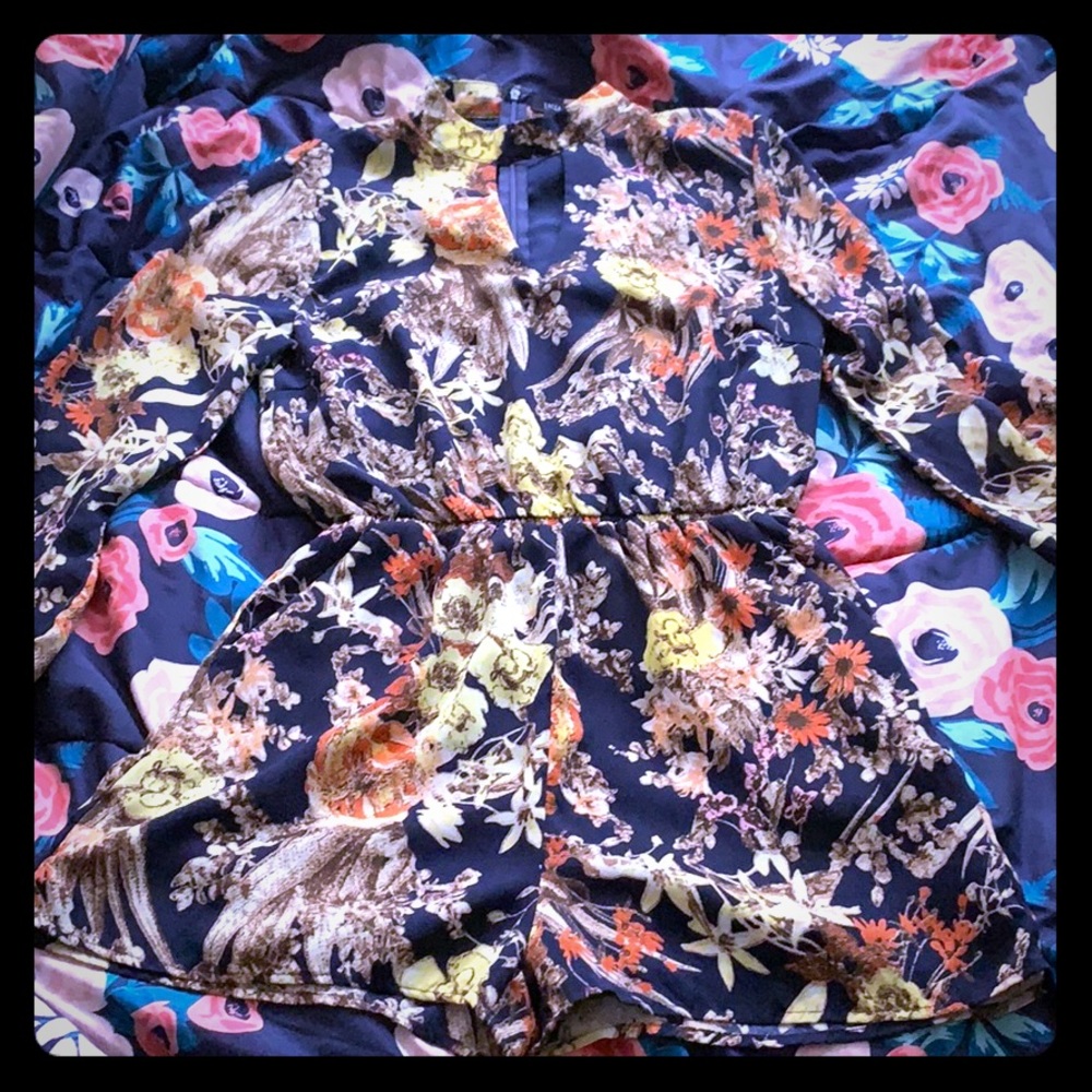 Floral romper
